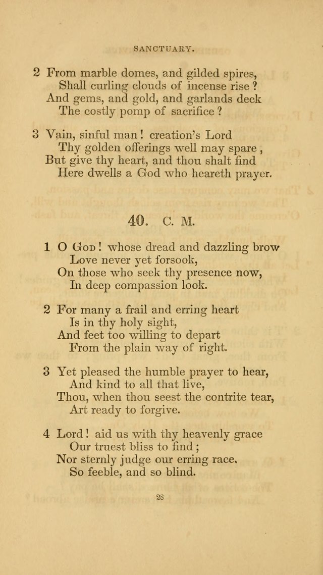 Hymns for the Church of Christ. (6th thousand) page 28