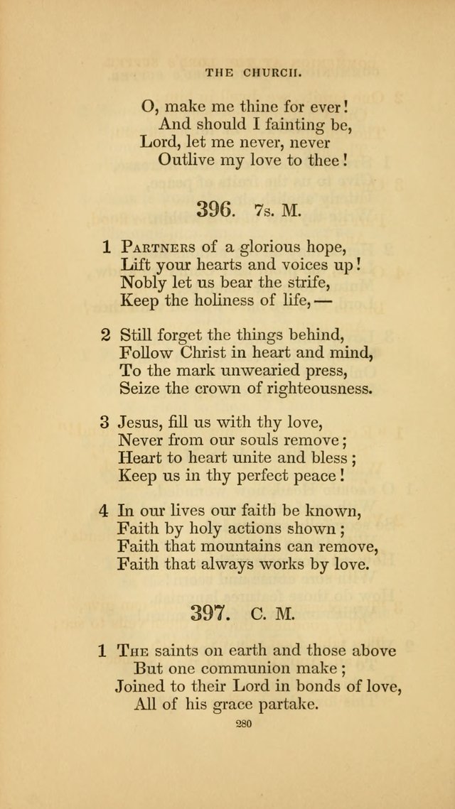 Hymns for the Church of Christ. (6th thousand) page 280