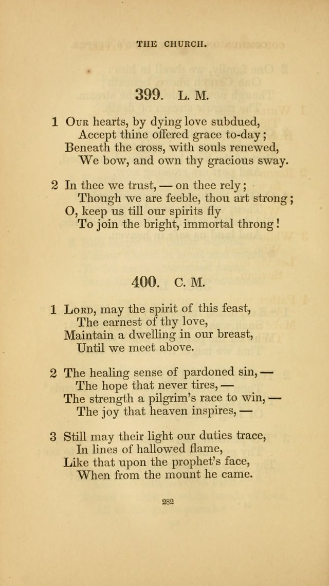 Hymns for the Church of Christ. (6th thousand) page 282