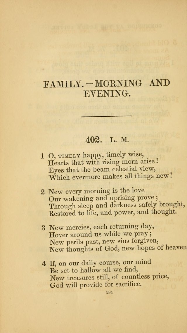 Hymns for the Church of Christ. (6th thousand) page 284