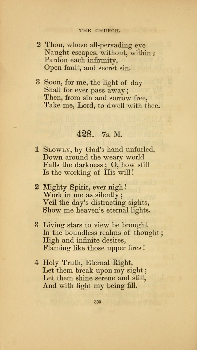 Hymns for the Church of Christ. (6th thousand) page 300