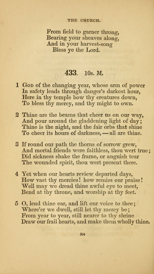 Hymns for the Church of Christ. (6th thousand) page 304