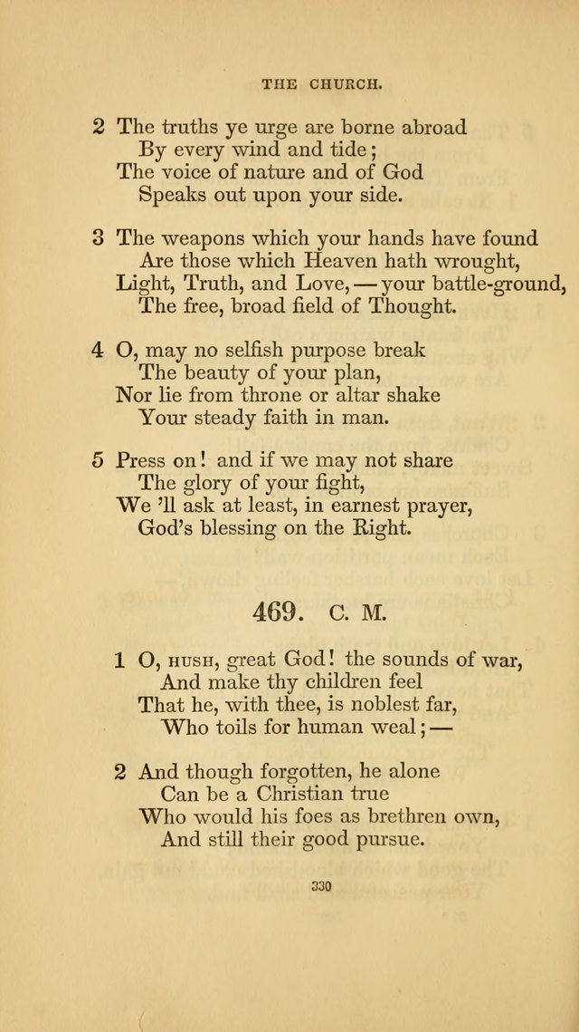 Hymns for the Church of Christ. (6th thousand) page 330