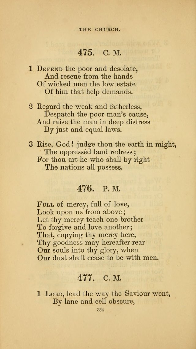 Hymns for the Church of Christ. (6th thousand) page 334