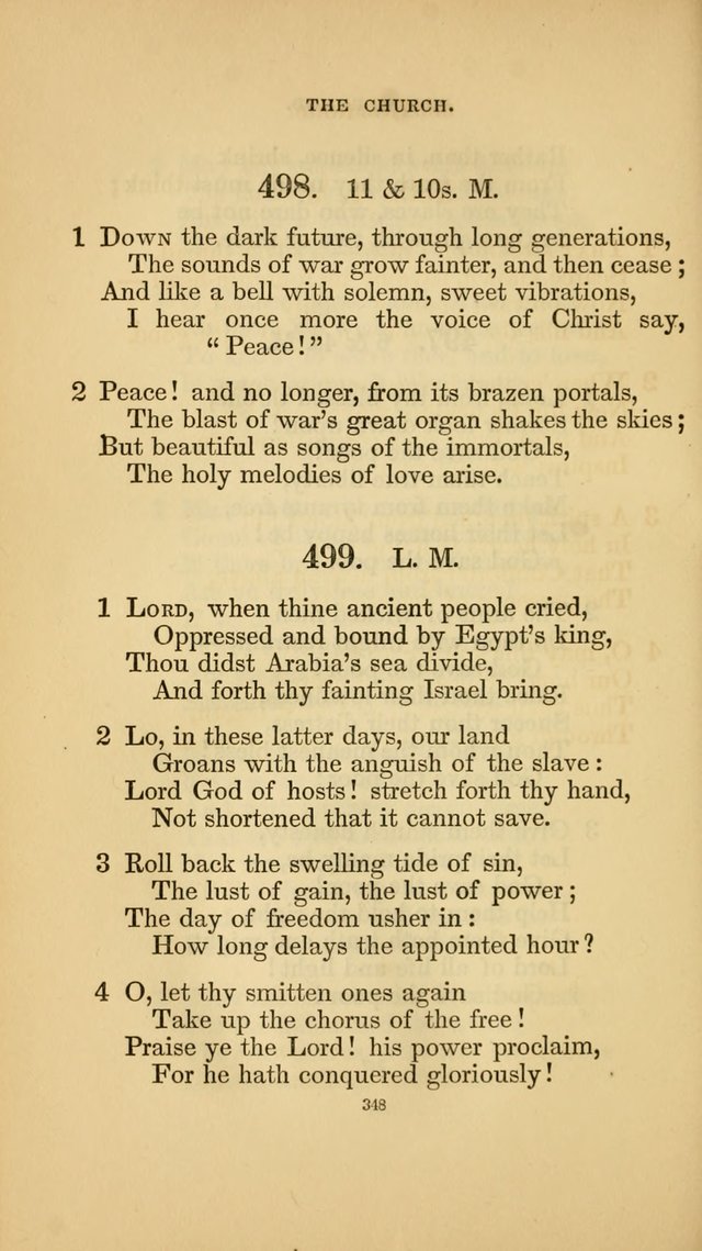 Hymns for the Church of Christ. (6th thousand) page 348