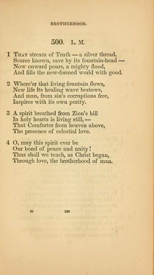 Hymns for the Church of Christ. (6th thousand) page 349