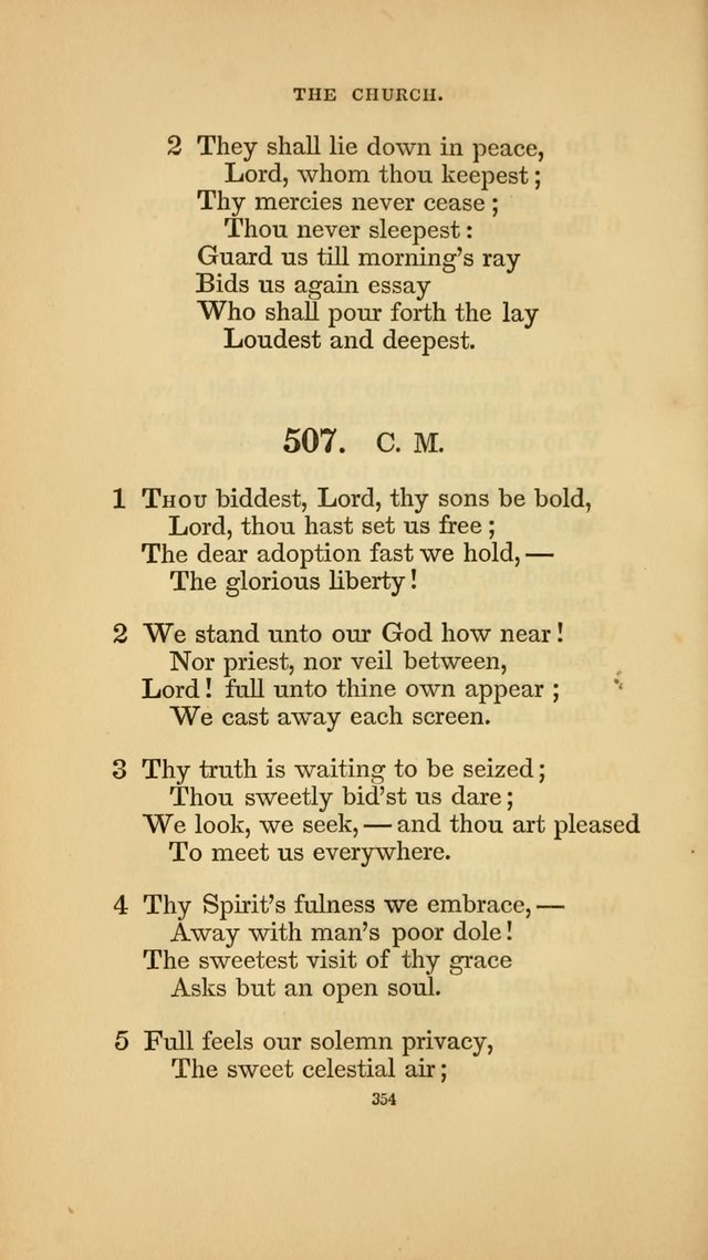 Hymns for the Church of Christ. (6th thousand) page 354