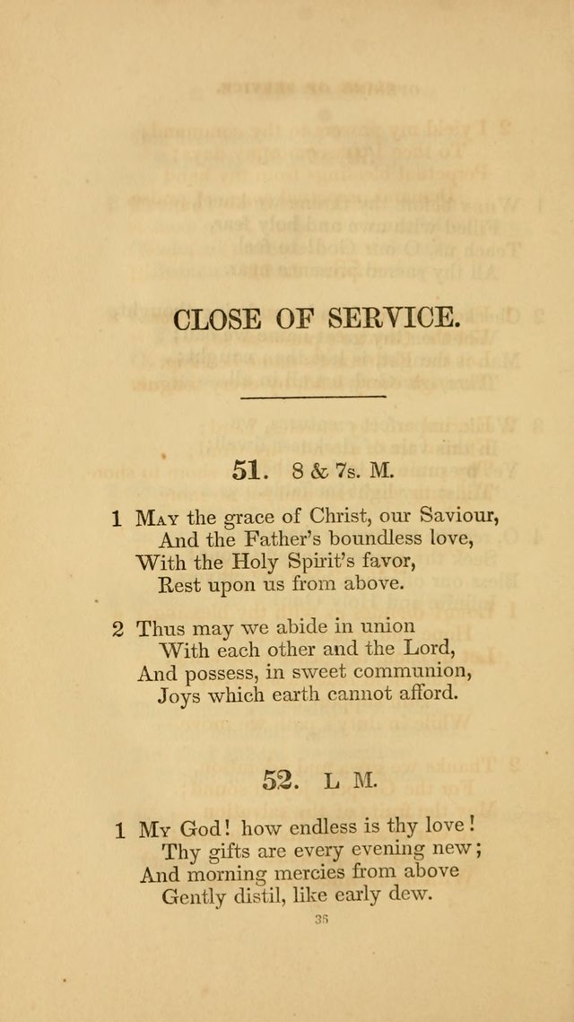 Hymns for the Church of Christ. (6th thousand) page 36