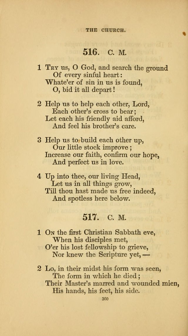 Hymns for the Church of Christ. (6th thousand) page 360