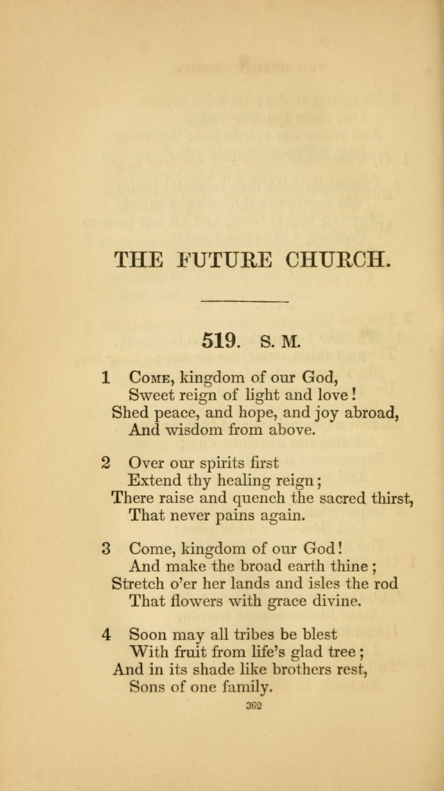 Hymns for the Church of Christ. (6th thousand) page 362