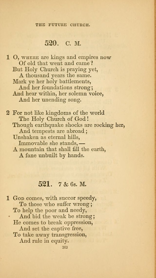 Hymns for the Church of Christ. (6th thousand) page 363