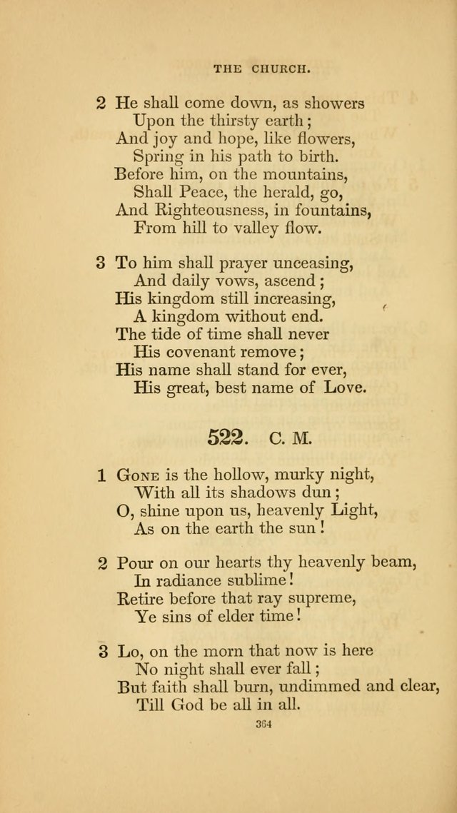 Hymns for the Church of Christ. (6th thousand) page 364