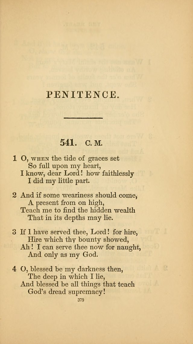 Hymns for the Church of Christ. (6th thousand) page 379