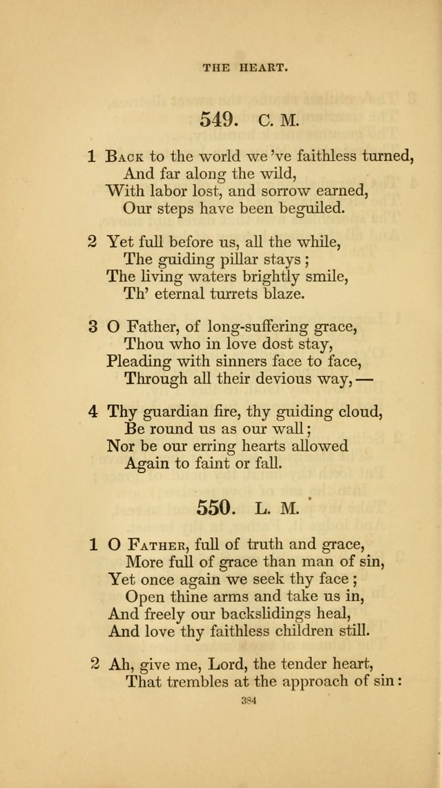 Hymns for the Church of Christ. (6th thousand) page 384