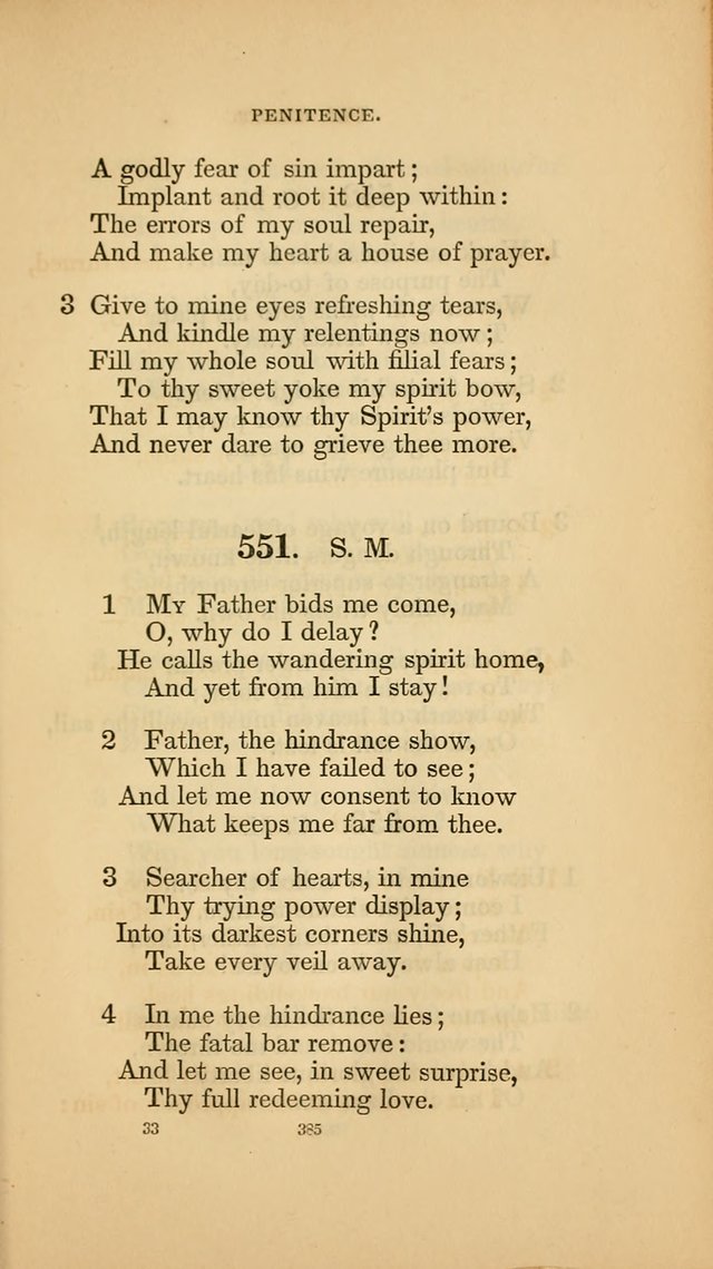 Hymns for the Church of Christ. (6th thousand) page 385