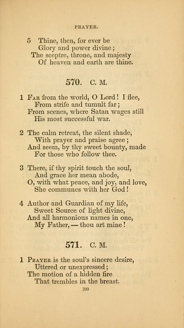 Hymns for the Church of Christ. (6th thousand) page 399