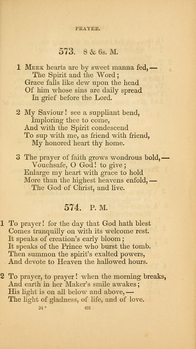 Hymns for the Church of Christ. (6th thousand) page 401