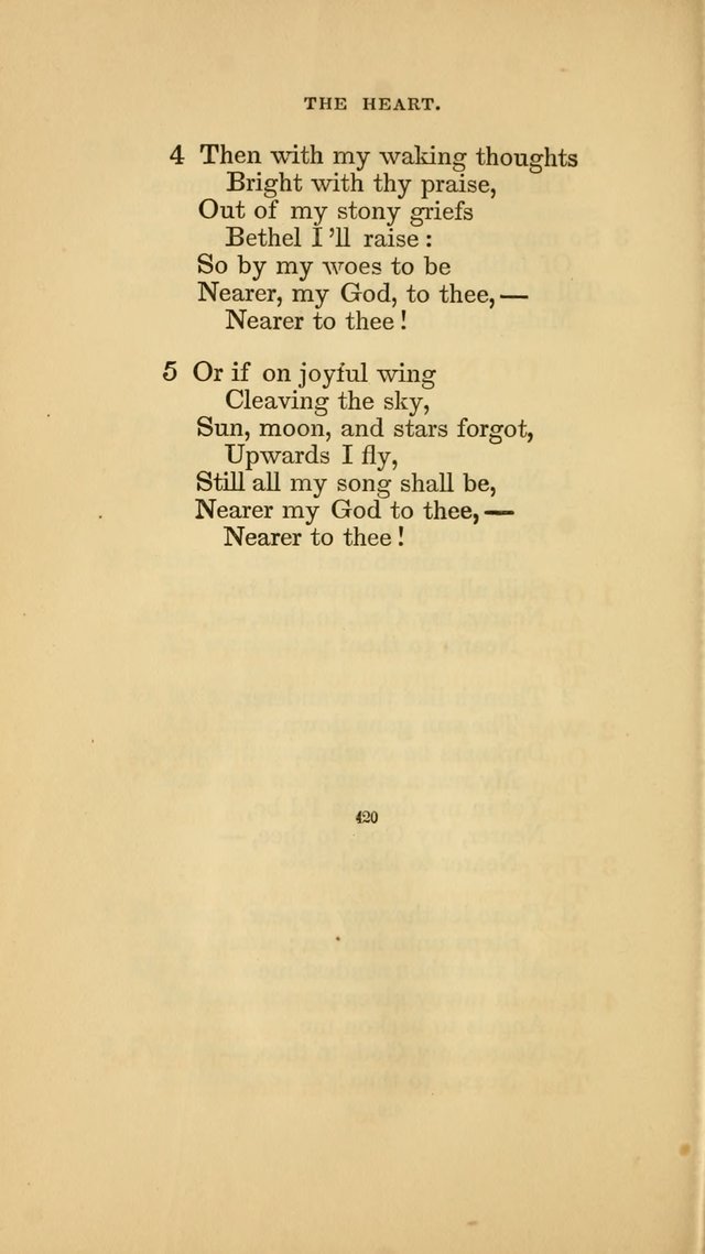 Hymns for the Church of Christ. (6th thousand) page 420