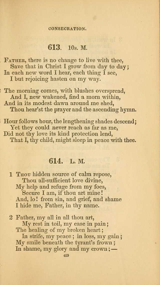 Hymns for the Church of Christ. (6th thousand) page 429