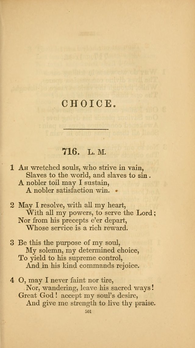 Hymns for the Church of Christ. (6th thousand) page 501