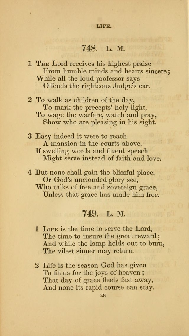 Hymns for the Church of Christ. (6th thousand) page 524