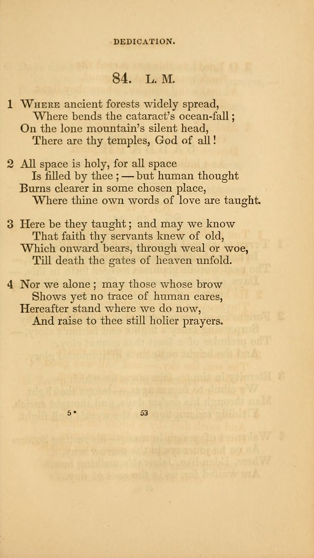 Hymns for the Church of Christ. (6th thousand) page 53