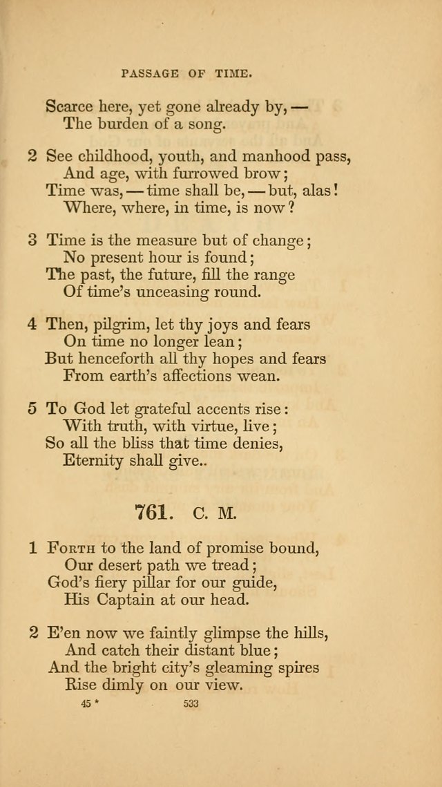 Hymns for the Church of Christ. (6th thousand) page 533