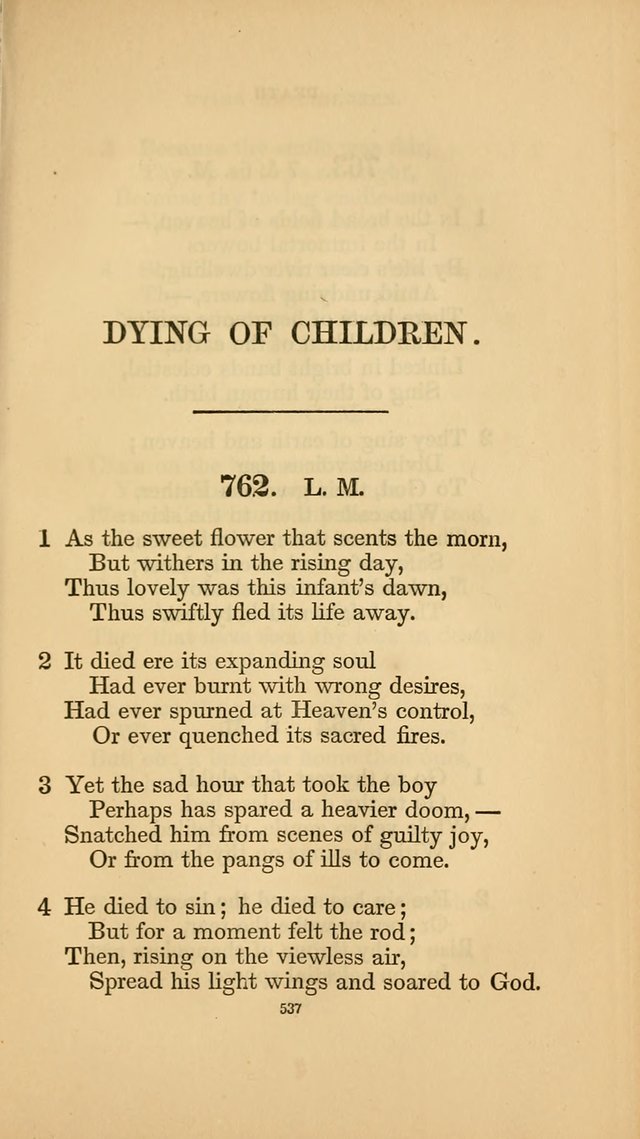 Hymns for the Church of Christ. (6th thousand) page 537