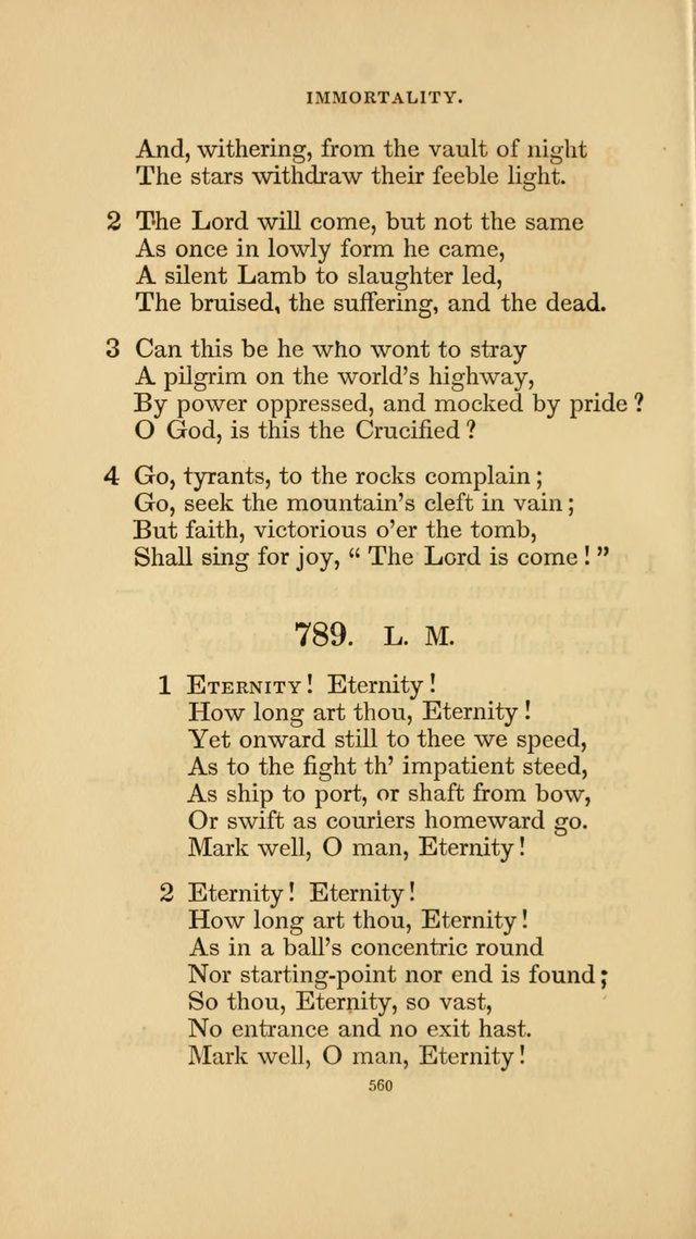 Hymns for the Church of Christ. (6th thousand) page 560