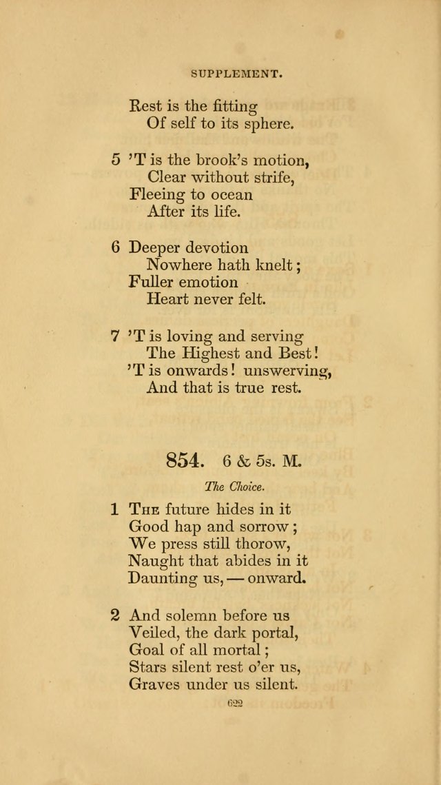 Hymns for the Church of Christ. (6th thousand) page 622