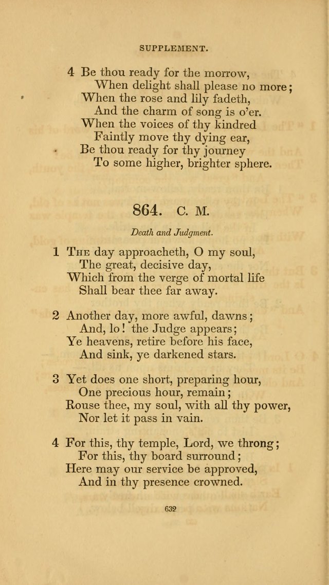 Hymns for the Church of Christ. (6th thousand) page 632