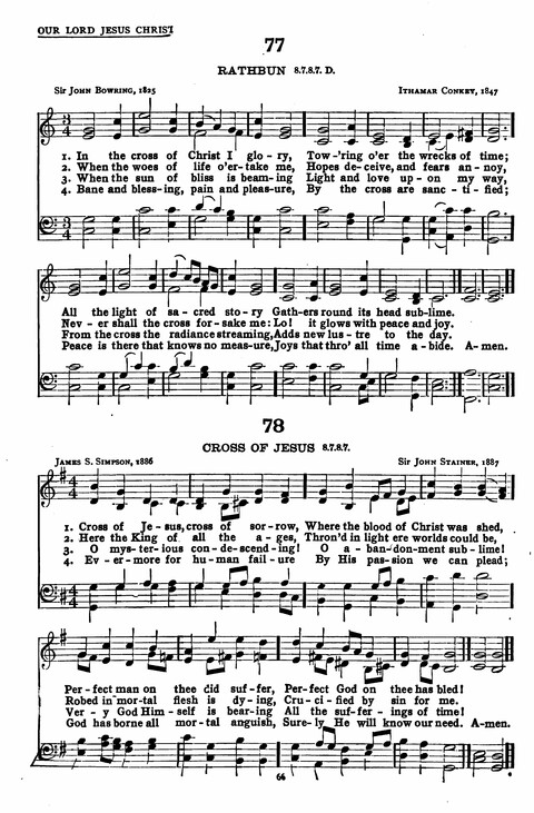 Hymns of the Centuries (Chapel Edition) page 66