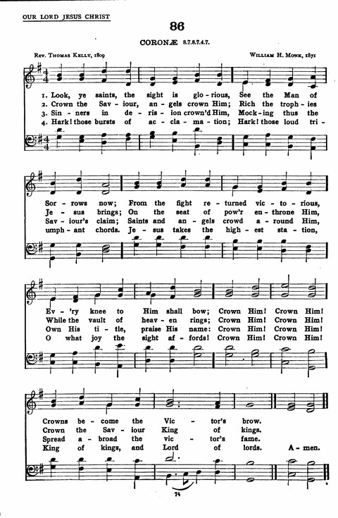 Hymns of the Centuries (Chapel Edition) page 74