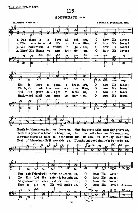 Hymns of the Centuries (Chapel Edition) page 98