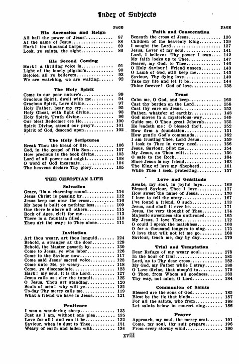 Hymns of the Centuries (Chapel Edition) page xxiii