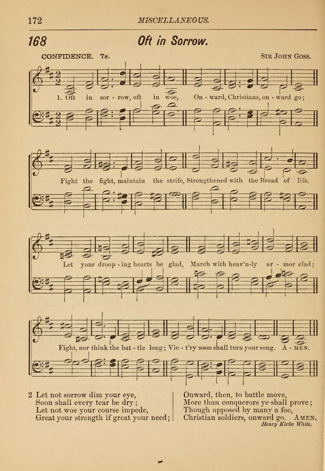 Hymns and Carols for Church and Sunday-school page 179