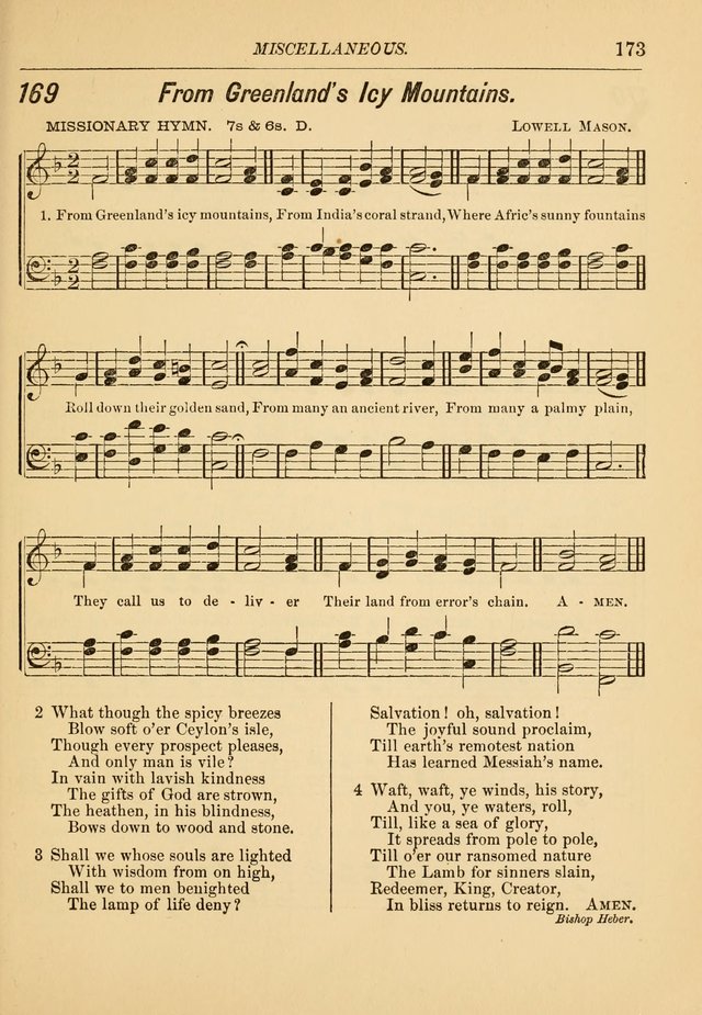 Hymns and Carols for Church and Sunday-school page 180