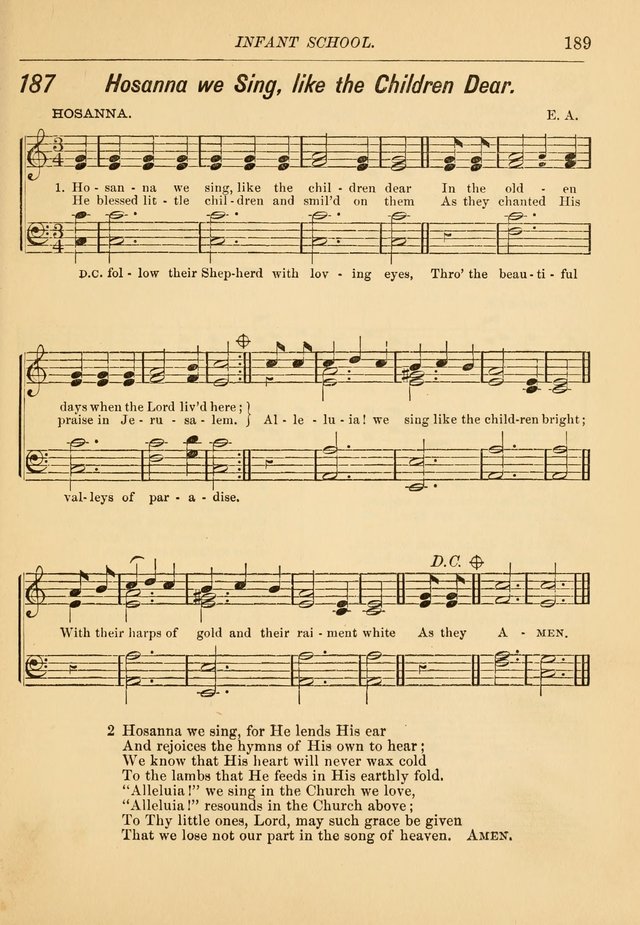 Hymns and Carols for Church and Sunday-school page 196