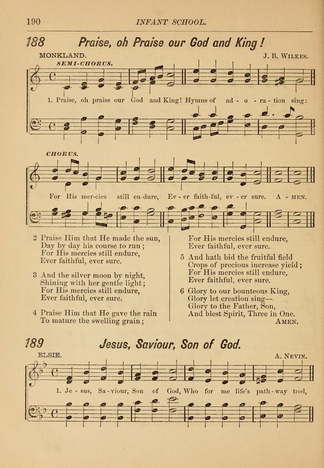 Hymns and Carols for Church and Sunday-school page 197