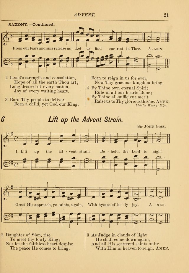 Hymns and Carols for Church and Sunday-school page 28