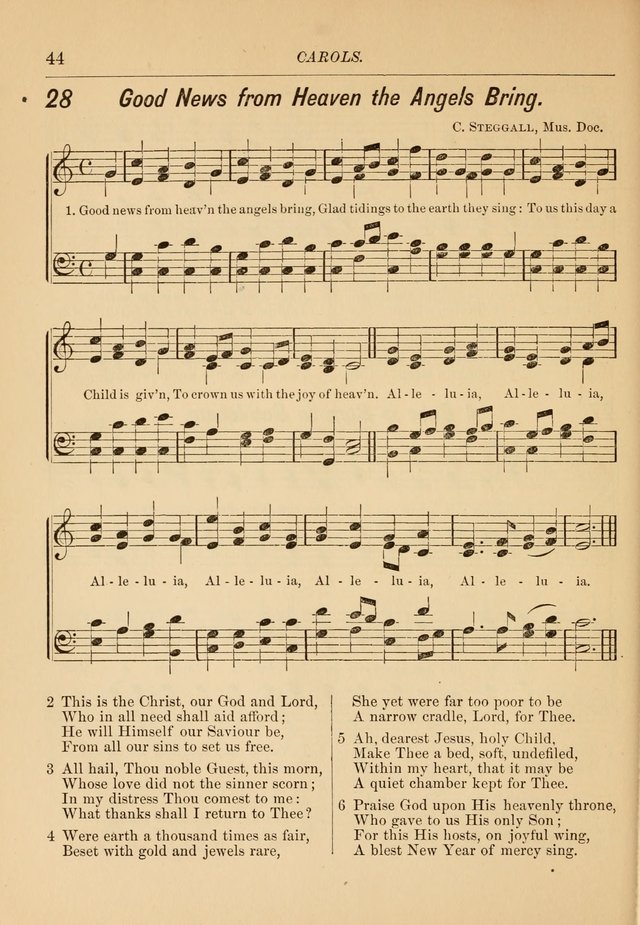 Hymns and Carols for Church and Sunday-school page 51