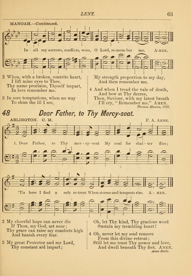 Hymns and Carols for Church and Sunday-school page 70