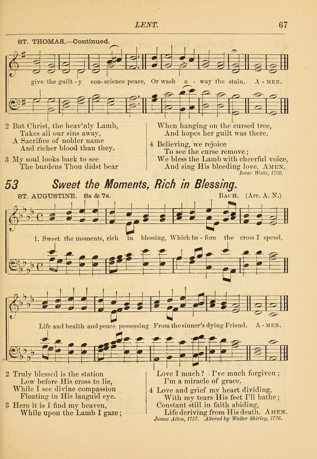 Hymns and Carols for Church and Sunday-school page 74