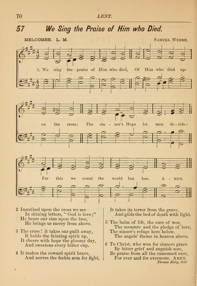 Hymns and Carols for Church and Sunday-school page 77