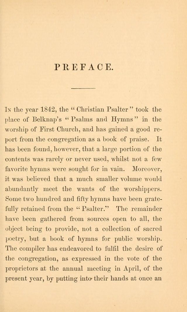 Hymns for the Christian Church, for the Use of the First Church of Christ in Boston page 10