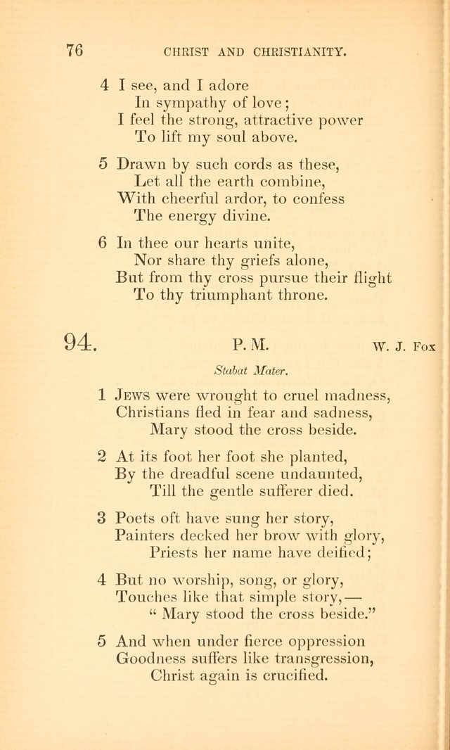 Hymns for the Christian Church, for the Use of the First Church of Christ in Boston page 101