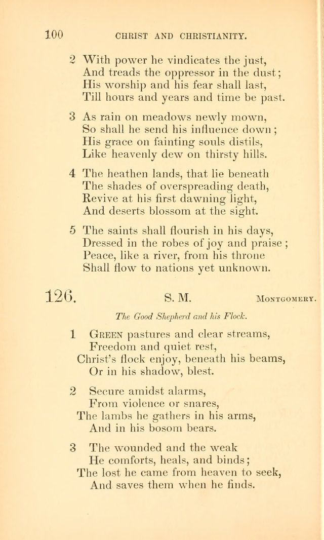 Hymns for the Christian Church, for the Use of the First Church of Christ in Boston page 125