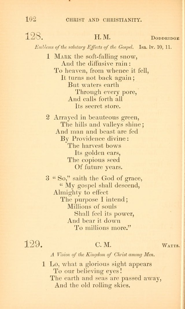 Hymns for the Christian Church, for the Use of the First Church of Christ in Boston page 127