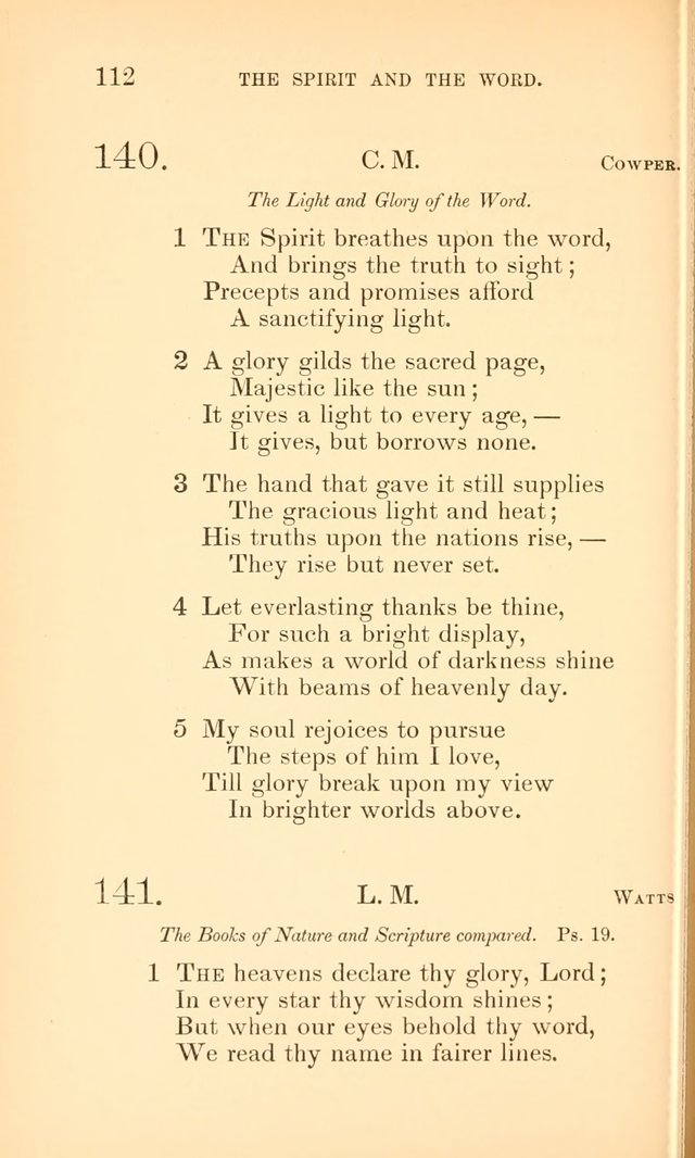 Hymns for the Christian Church, for the Use of the First Church of Christ in Boston page 137