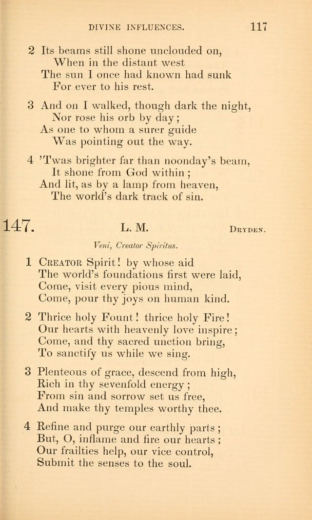 Hymns for the Christian Church, for the Use of the First Church of Christ in Boston page 142